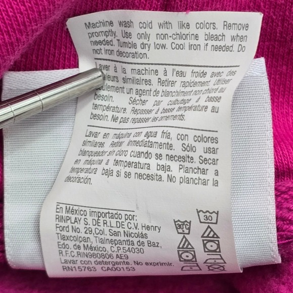 Champion Womens Pink Black Tie Dye Hoodie Sweatshirt XL Rose Logo - Picture 7 of 13